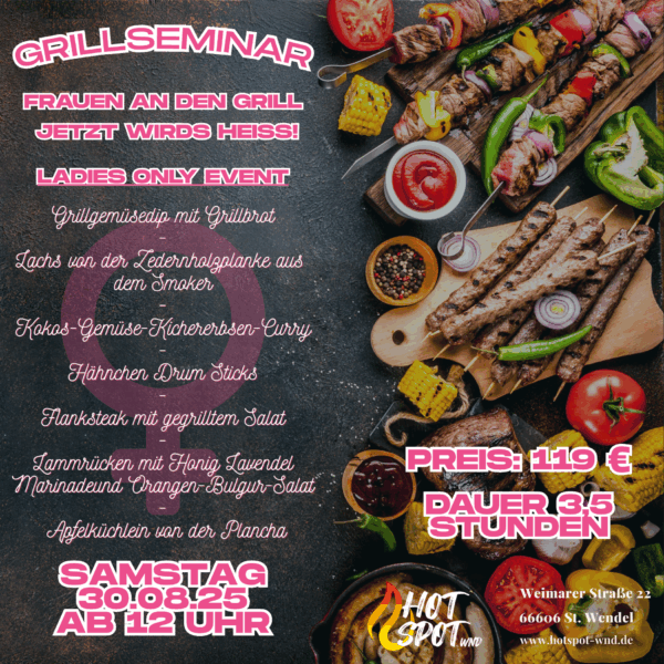 Frauen an den Grill