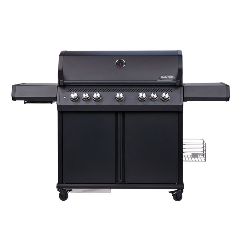 SANTOS S-518 Pro All Black mit Seiten- & Heckbrenner