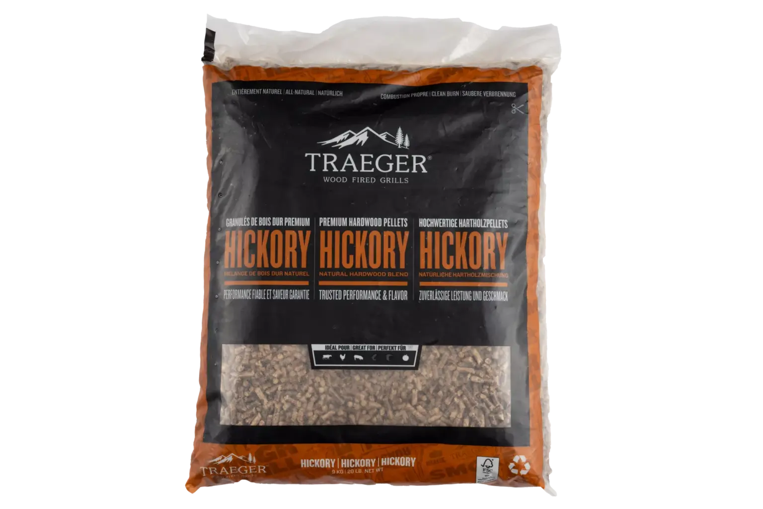 Hickory Holzpellets FSC®