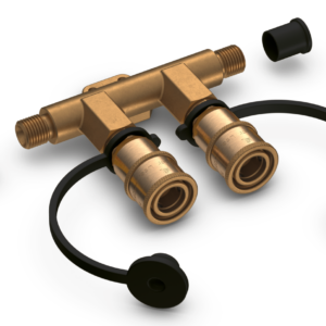 EasySplit Gas Doppelverteiler Gas