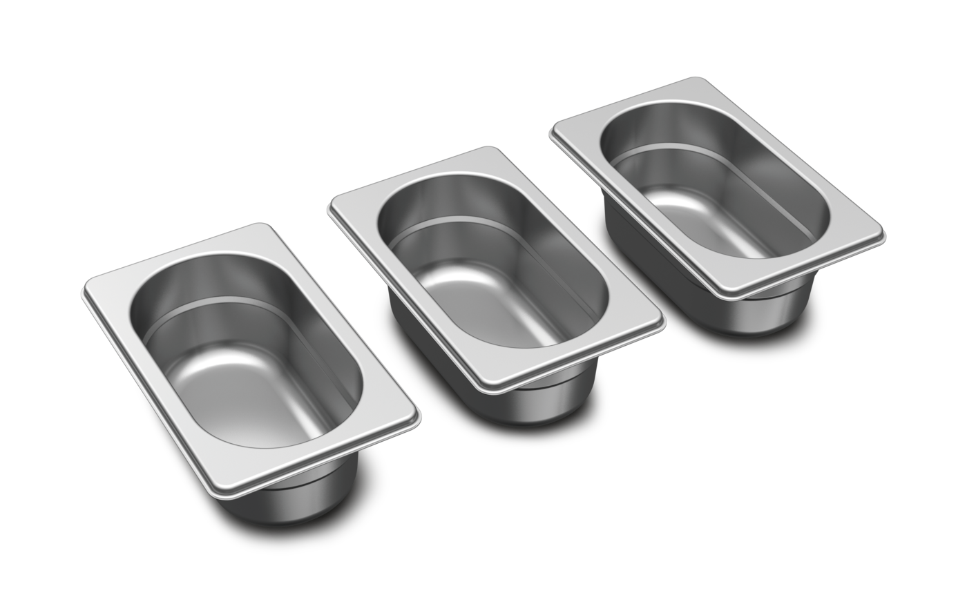 FlexTop3-Bowls Gar-/Lagerschalen, 3 Stück